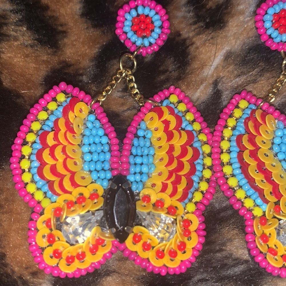 Butterfly Earrings - Picture 4 of 7